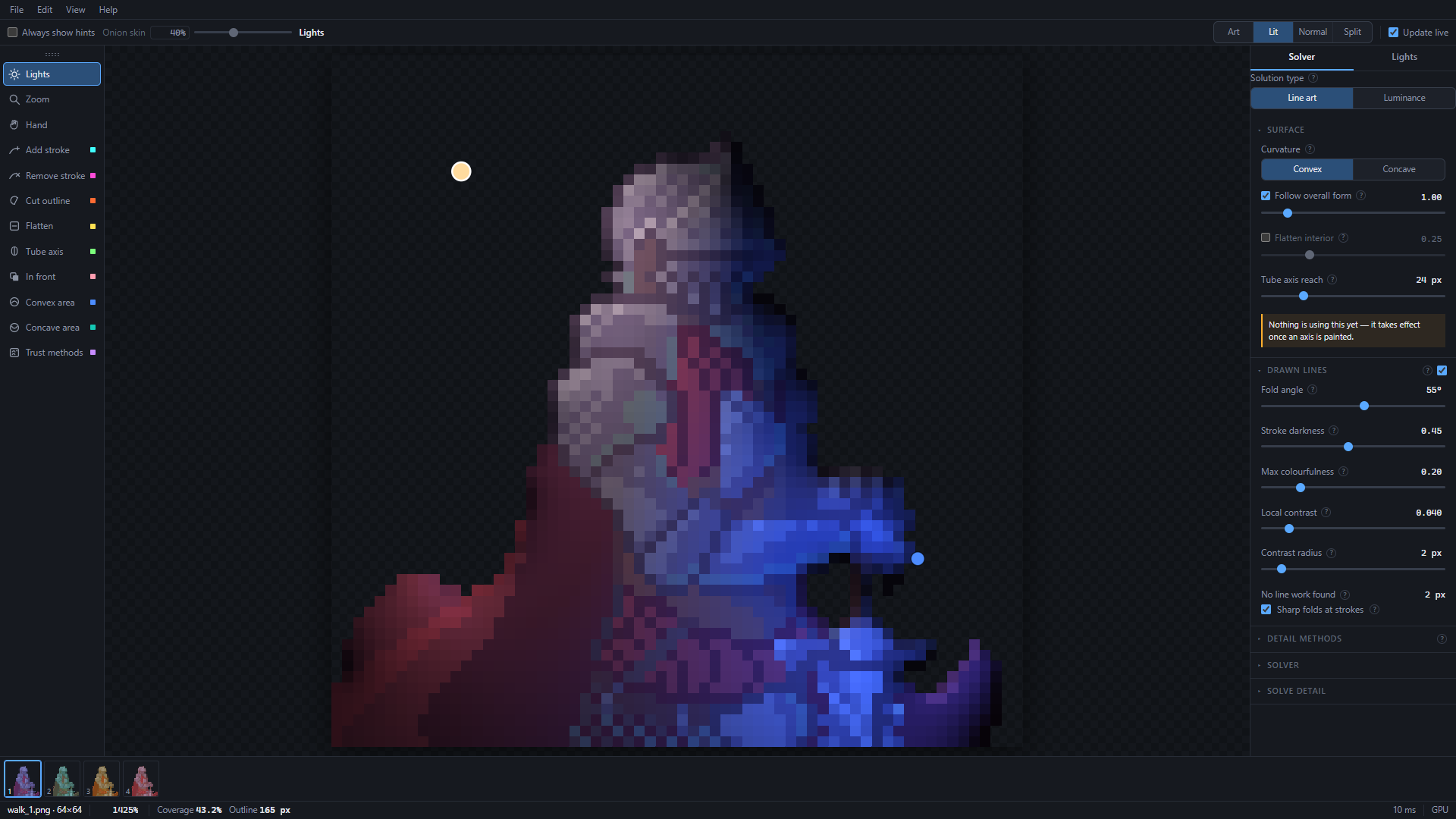 Animation frames